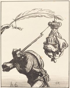 何としても平和 作： Honoré Daumier