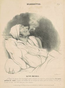 朝のフェラチオ 作： Honoré Daumier