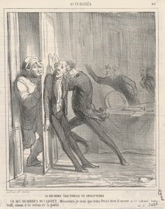 イギリスの選挙制度改革 作： Honoré Daumier