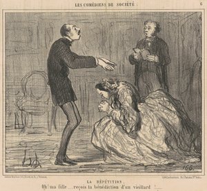 繰り返し 作： Honoré Daumier