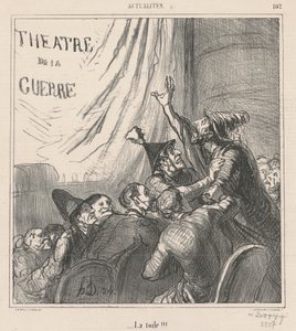 ウェブ！！！ 作： Honoré Daumier
