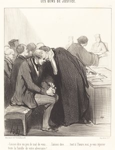 あなたのことを少し悪く言ってみましょう... 作： Honoré Daumier