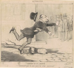 自由の木 作： Honoré Daumier