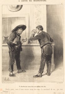 シャルボニエは（主人である）… 作： Honoré Daumier