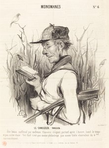 パリのハンター 作： Honoré Daumier