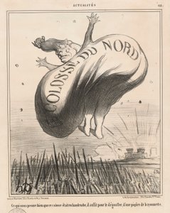 北の巨像（私たちによく証明されるもの 作： Honoré Daumier