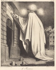 幽霊 作： Honoré Daumier