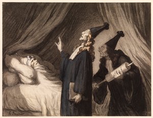 架空の病気 作： Honoré Daumier
