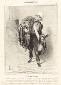 洋服商人 作： Honoré Daumier