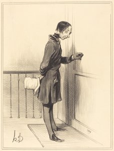 家の乞食 作： Honoré Daumier