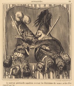 ニューナポリタンパンチ 作： Honoré Daumier