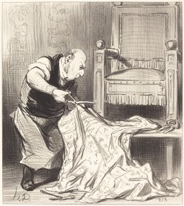 新しいクラウンの室内装飾... 作： Honoré Daumier