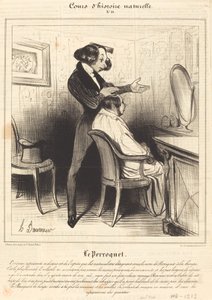 オウム 作： Honoré Daumier