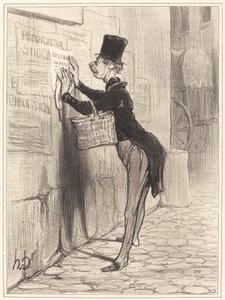 プレーサー 作： Honoré Daumier