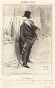 帝国の長官 作： Honoré Daumier