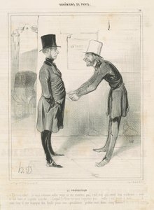 プロテクター 作： Honoré Daumier
