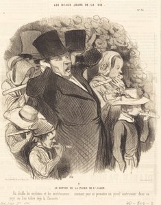 Saint-Cloudフェアの復活 作： Honoré Daumier
