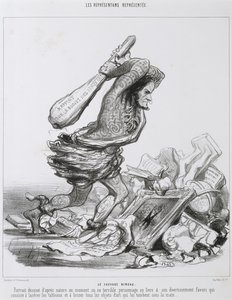 ル・ソバージュ・ビノー 作： Honoré Daumier