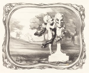 牧神に託された秘密 作： Honoré Daumier