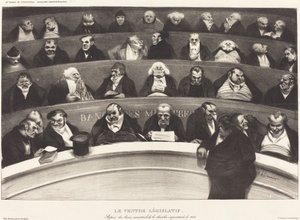 立法腹 作： Honoré Daumier