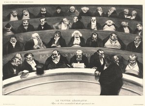 立法腹 作： Honoré Daumier