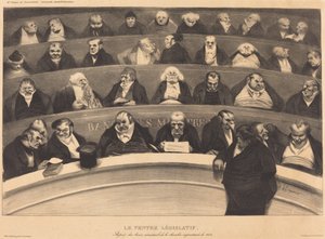 立法腹 作： Honoré Daumier