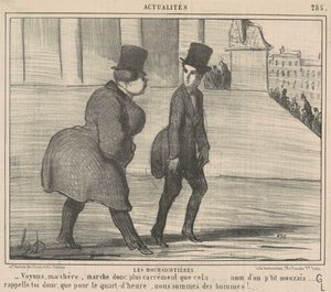 株式仲買人... 見てみましょう、私の親愛なる... 作： Honoré Daumier