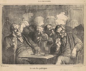 政策コーナー 作： Honoré Daumier