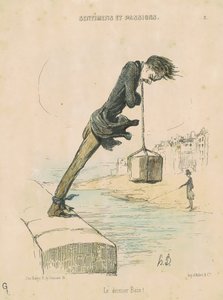 最後のお風呂！ 作： Honoré Daumier