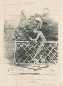 アリアドネのスレッド 作： Honoré Daumier