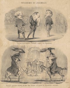テオバルドが精錬を知った日 作： Honoré Daumier