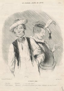 太った火曜日 作： Honoré Daumier