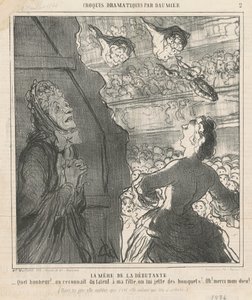 初心者のお母さん 作： Honoré Daumier