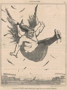 新しいイカロス… 作： Honoré Daumier