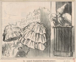 コインランドリーの新しいバナー 作： Honoré Daumier