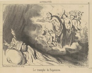 異教の勝利 作： Honoré Daumier