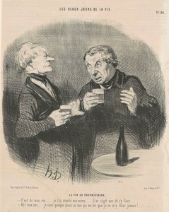 オーナーズワイン 作： Honoré Daumier