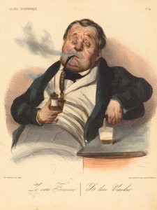 リアル・スモーカー 作： Honoré Daumier