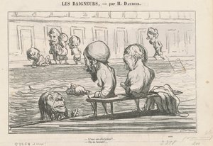 水はいいですか？ ... /満水 作： Honoré Daumier
