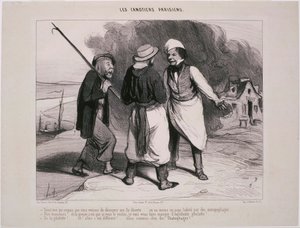 Les Canotiers Parisiens-ねえ！発見したばかりだと思った私... 作： Honoré Daumier