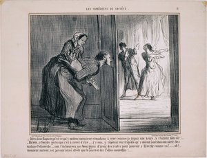 社会のコメディアン-バプテストと言ってください、そこには何がありますか… 作： Honoré Daumier