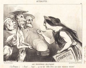 政治的フリコトゥール 作： Honoré Daumier