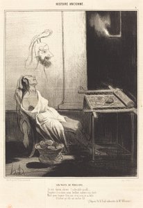 ペネロペの夜 作： Honoré Daumier