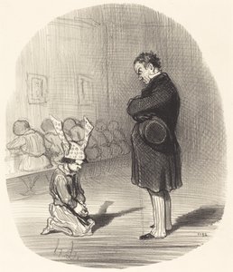 暴動の余波 作： Honoré Daumier