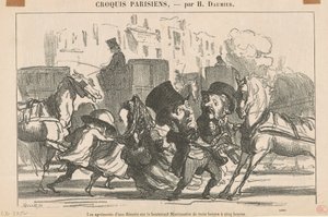 フラナリーのアメニティ... 作： Honoré Daumier