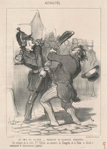 平和の友... 作： Honoré Daumier