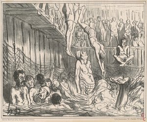 4ペニーバス 作： Honoré Daumier
