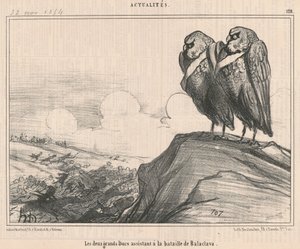 二人の大公… 作： Honoré Daumier