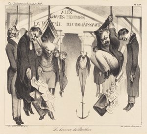 パンテオンの栄誉 作： Honoré Daumier