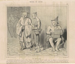 物乞い 作： Honoré Daumier